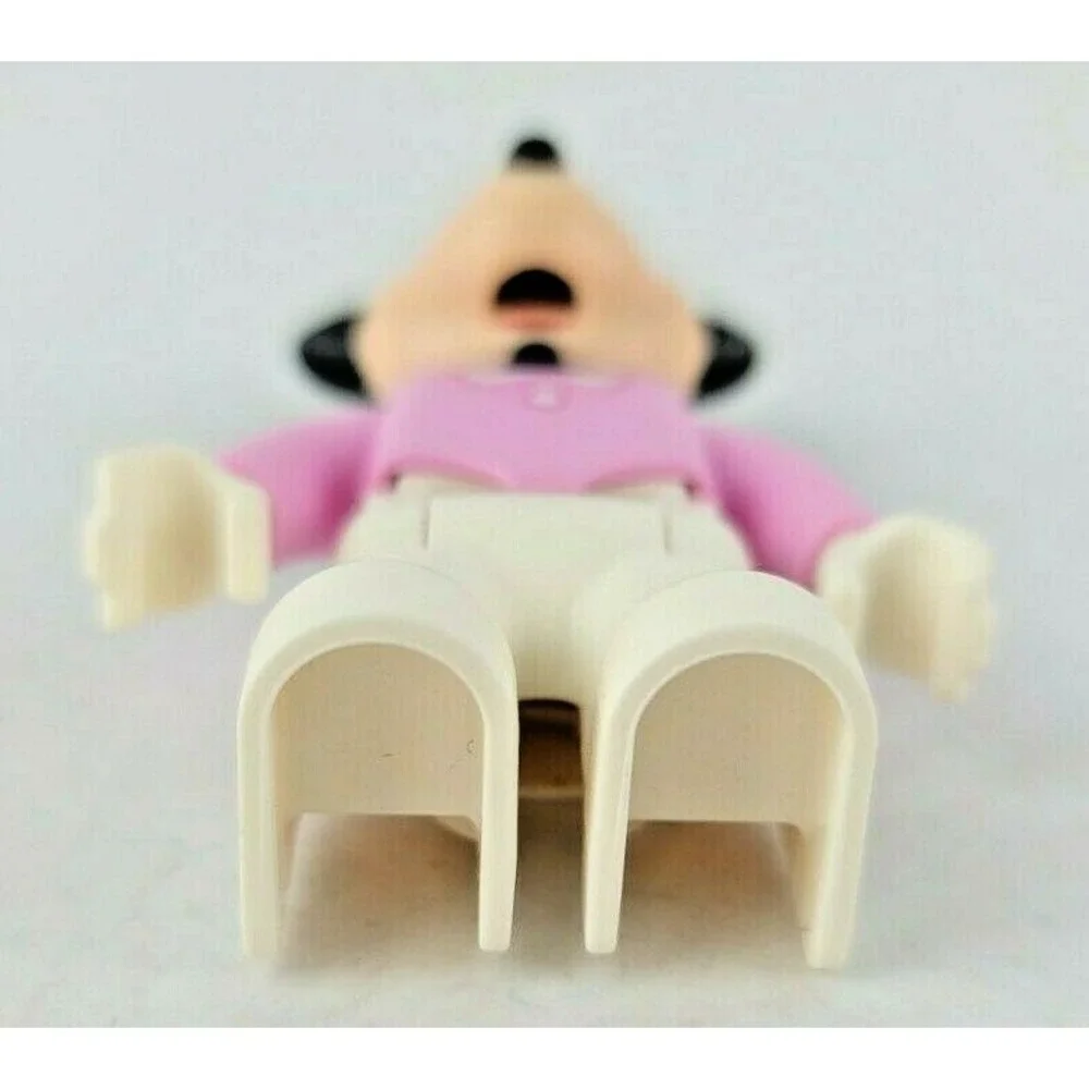 Lego Disney Friends Minnie Mouse Figure Pink White 2.75 in